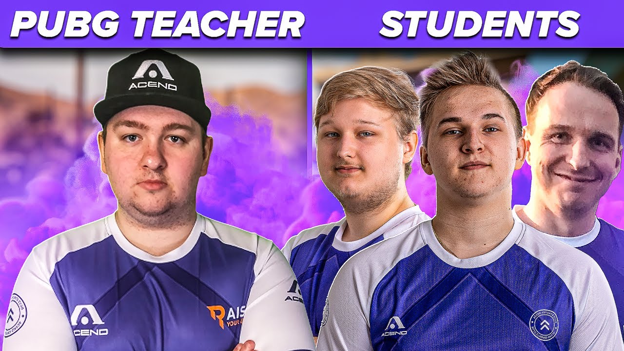 Acend PUBG School with Starxo, Monsteerr & Bencb