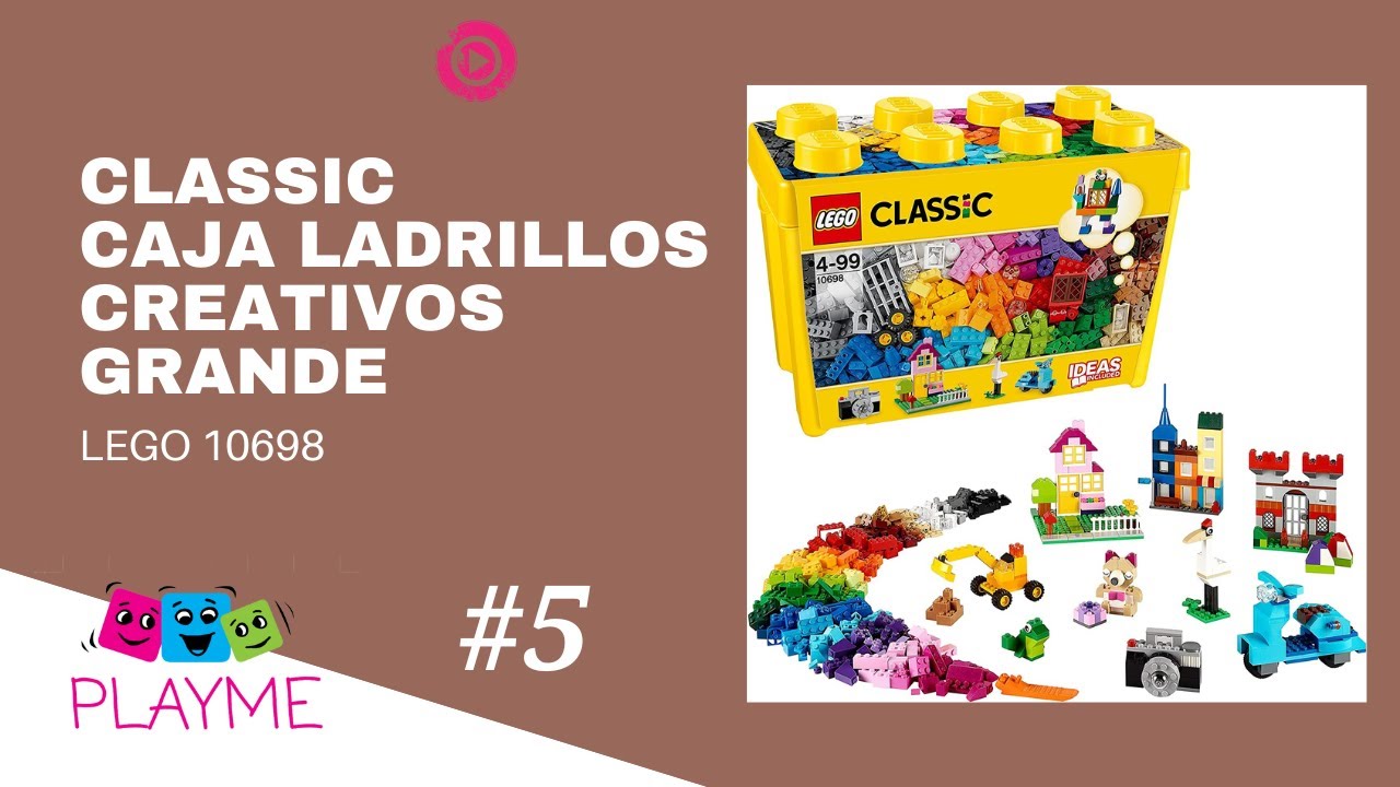 5 LEGO 10698 Classic Caja Ladrillos Creativos Grande 🧱 