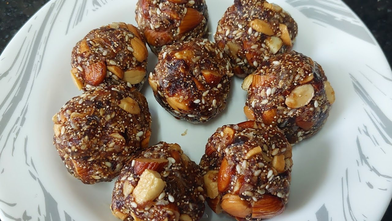 Dry Fruit Ladoo Recipe | Healthy & Tasty No Sugar Sweet 🌰