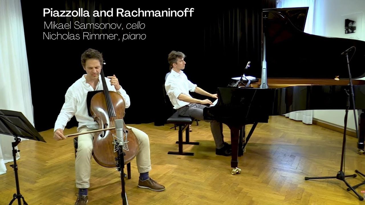 Cello & Piano Recital: Piazzolla and Rachmaninoff - YouTube