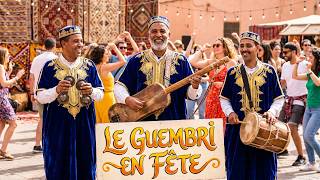 Le Guembri En Fête – Musique Gnawa Joyeuse (Guembri, Qraqeb, Bringo)