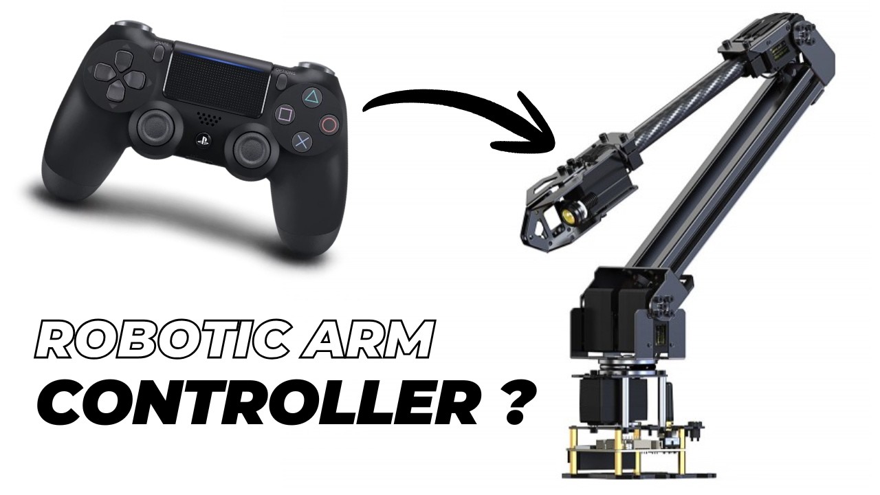 Remote Controlled Robotic Arm (Python Project) - YouTube