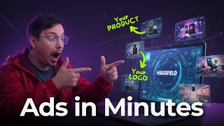 How I Create Scroll-Stopping Ads Without Editing - Higgsfield Click-to-Ad