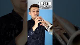 1 Day vs 10 Years of Playing Trumpet screenshot 2