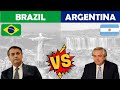 Brazil vs Argentina | Country Comparison | DWA