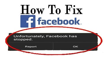 Unfortunately Facebook has stopped (New Solution)