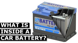 Car Battery  What's Inside?