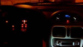 Shift light déporté x3 + buzzer sur Clio RS1 SeizArt'S Creation