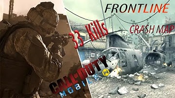 MULTIPLAYER  FRONTLINE CRASH MAP  Call Of Duty Mobile
