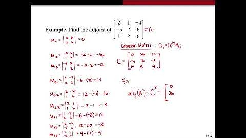 2.3 Properties of determinants and Cramer