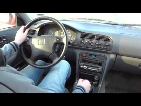 1995 Honda Accord Lx 5 Speed Manual Test Drive Youtube