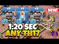 TH17 Meteor Golem Attack With 6 Totem Spell !! Best TH17 Attack Strategy in Clash of Clans 🔥