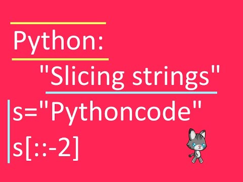 Slicing strings with Python