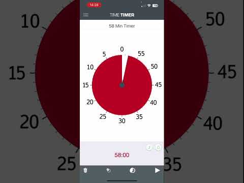 Demonstration of Time Timer app