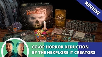 Netherwatch: Honest & Precise Prototype Review. Co-op Horror Deduction by the HEXplore It Creators.