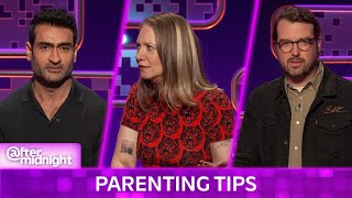 Helpful Parenting Tips From Kumail Nanjiani, Jonah Ray, And Emily Gordon