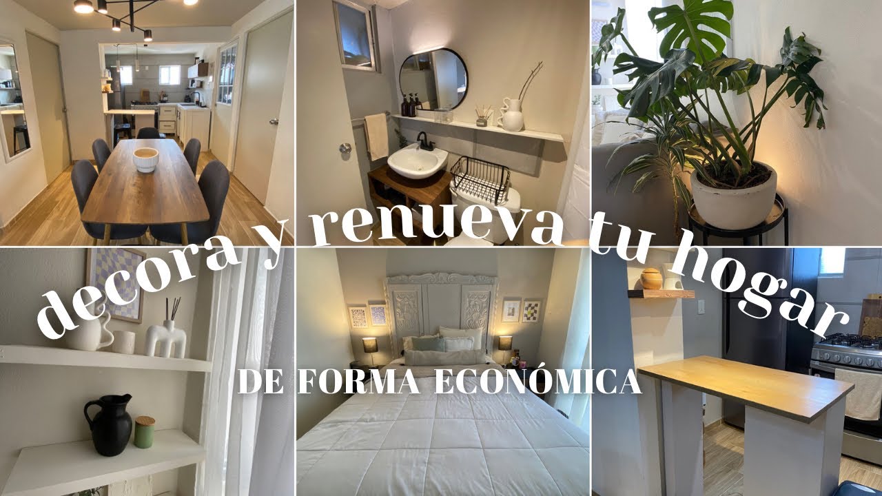 DECORA Y RENUEVA TU HOGAR DE FORMA ECONÓMICA