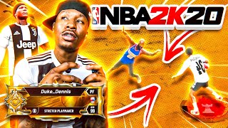 Duke Dennis RETURNS To NBA 2K20 With His 99 OVERALL LEGEND STRETCH PLAYMAKER! BEST BUILD NBA 2K20!