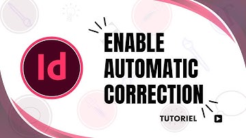 How to enable automatic correction in InDesign