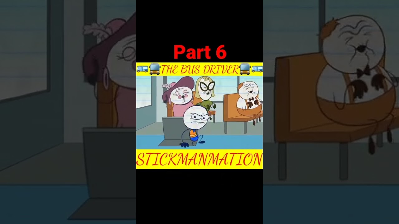 🚌🚍THE BUS DRIVER🚍🚌 || Stick/man/mation || 