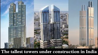What are the towers under construction in INDIA 20242026