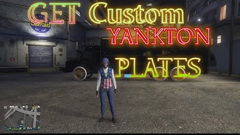 GTA 5 ONLINE Get Custom Yankton Plates!! Working After Last Patch of 1.61 2022
