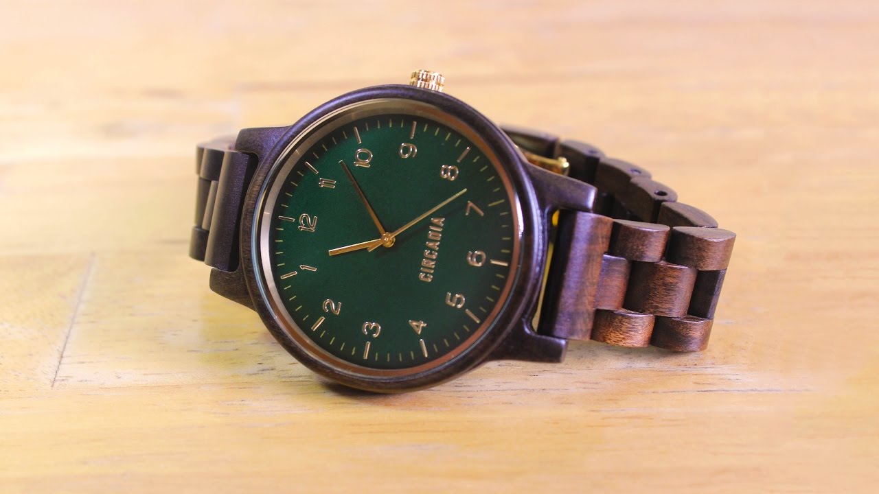 Counter-clockwise Wooden Watch - YouTube