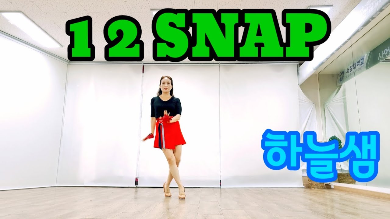 1 2 SNAP - Line Dance - YouTube