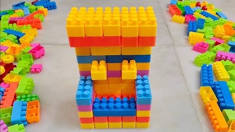 Satisfying DIY Sink ASMR Building Blocks/block game/Lego building blocks#asmr#buildingblocks#lego