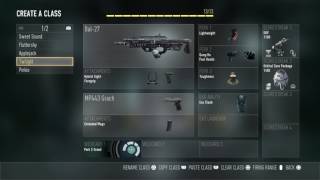 My Custom Classes (CoD: Advanced Warfare)
