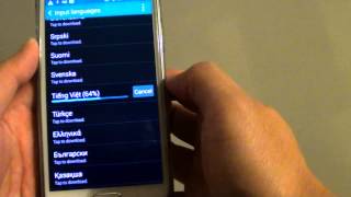 Samsung Galaxy S5: How to Download & Install More Keyboard Input Languages screenshot 5