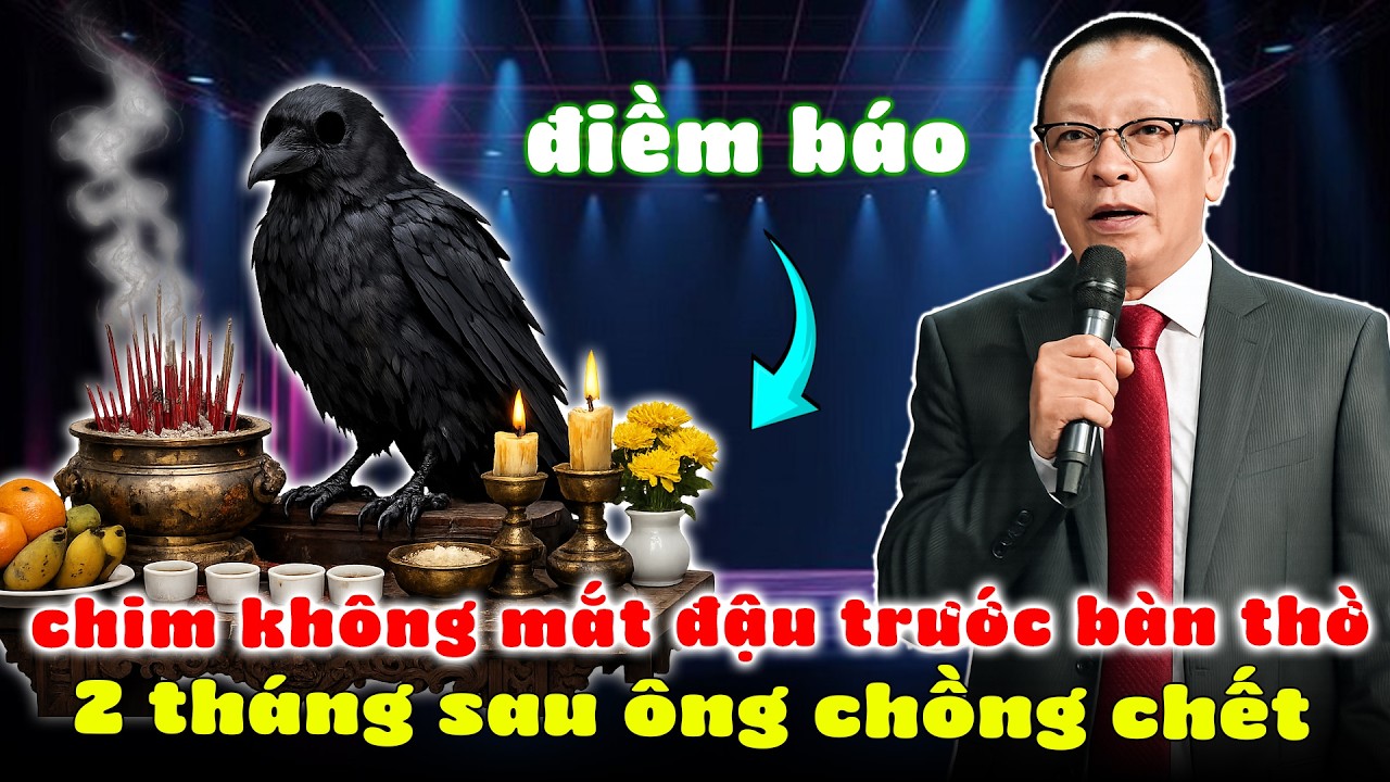 Tâm Sự Cùng Sâm: QUẠ ĐEN KHÔNG MẮT ĐẬU TRƯỚC BÀN THỜ ĐIỀM BÁO, HAI THÁNG SAU CHỒNG CHẾT