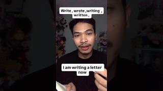 Write , wrote , writing , written ? #bahasainggrisitumudah #belajarkosakatabahasainggris #shorts