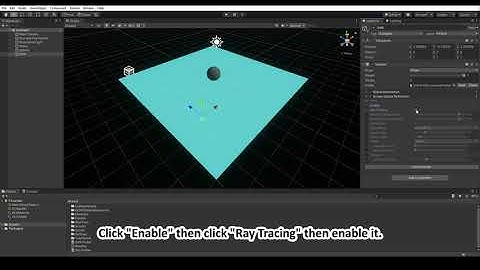 (Unity HDRP Tutorial #3) HDRP - DXR/Ray Tracing, how to enable and some tips.