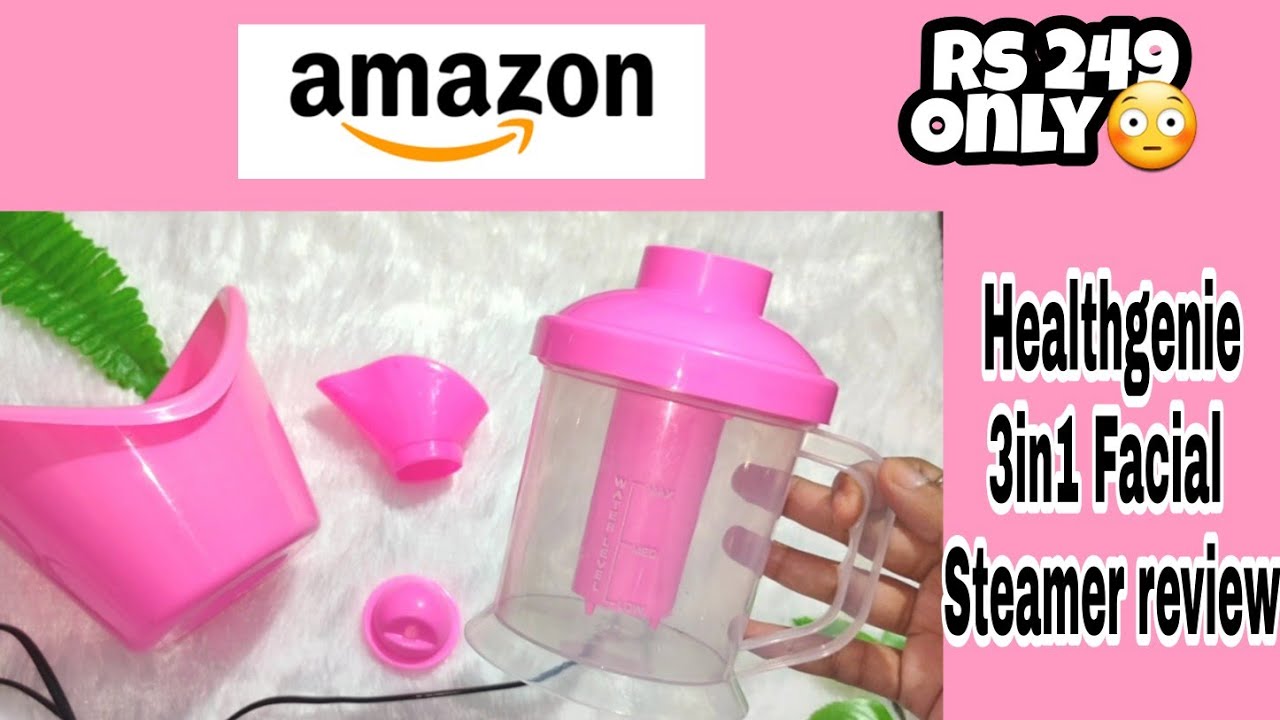 Healthgenie 3in1 Facial Steamer Review Is it worth it? Amazon