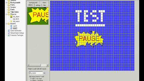 Game maker how to make a pause menu