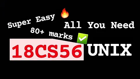 18CS56 UNIX Repeated Questions and Solutions