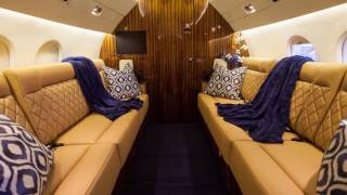 JetSet Design Review | Eye Catching Falcon 900 Interior