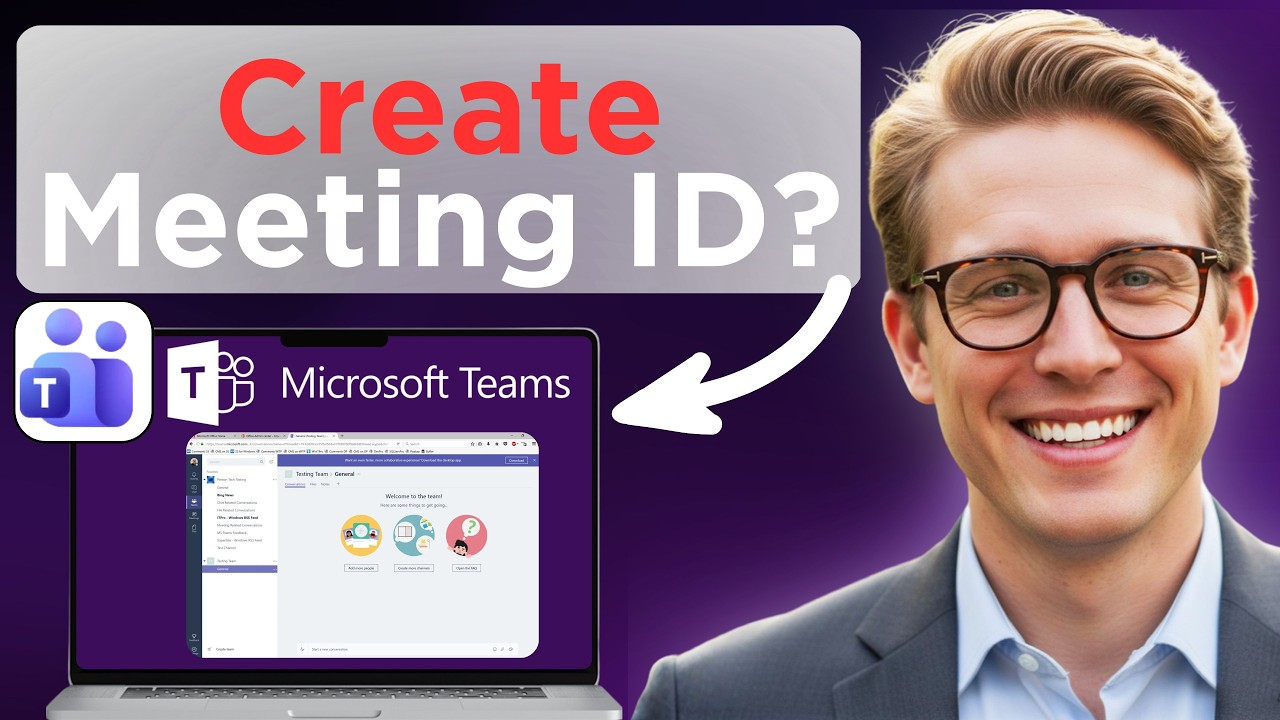 How To Create Meeting Id And Password In Microsoft Teams (Tested) - YouTube