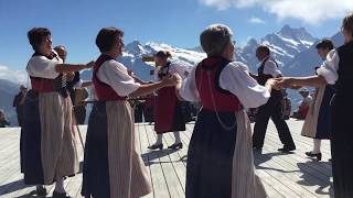 Switzerland Jungfrau Jungfraujoch Folk Dance Tourism Video
