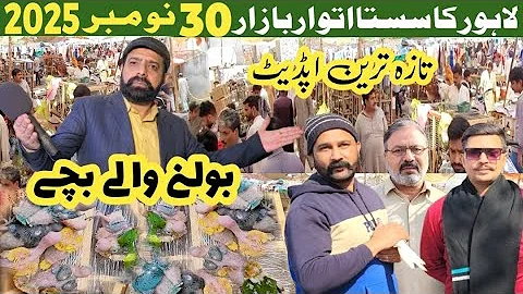 Itwar bazar lahore | sunday birds market latest video