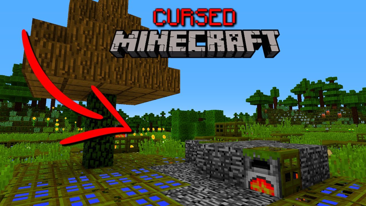 How To Make Your Own Cursed Minecraft Texture Pack! - YouTube