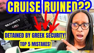 One of These Mistakes Will Get You Arrested | Odyssey of the Seas Greek Isles Cruise #royalcaribbean