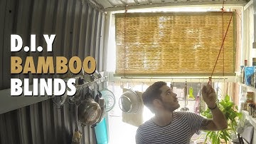 DIY - Roll Up Blinds, how-to