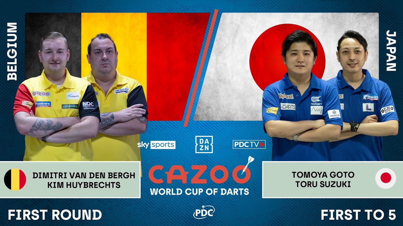 PDC World Cup of Darts 2022 06 17 Belgium vs Japan HUN YouTube