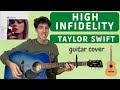 Taylor Swift High Infidelity EASY Guitar Cover With Tabs Chords mp3