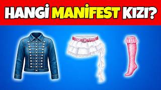 Bu Hangi MANİFEST Kızının Kıyafeti👗🤔 KIYAFETİNDEN MANİFEST ÜYESİ BULMACA💗
