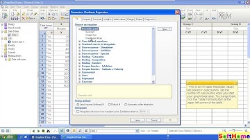 Tutorial for :  GraphPad Confidence bands 教學