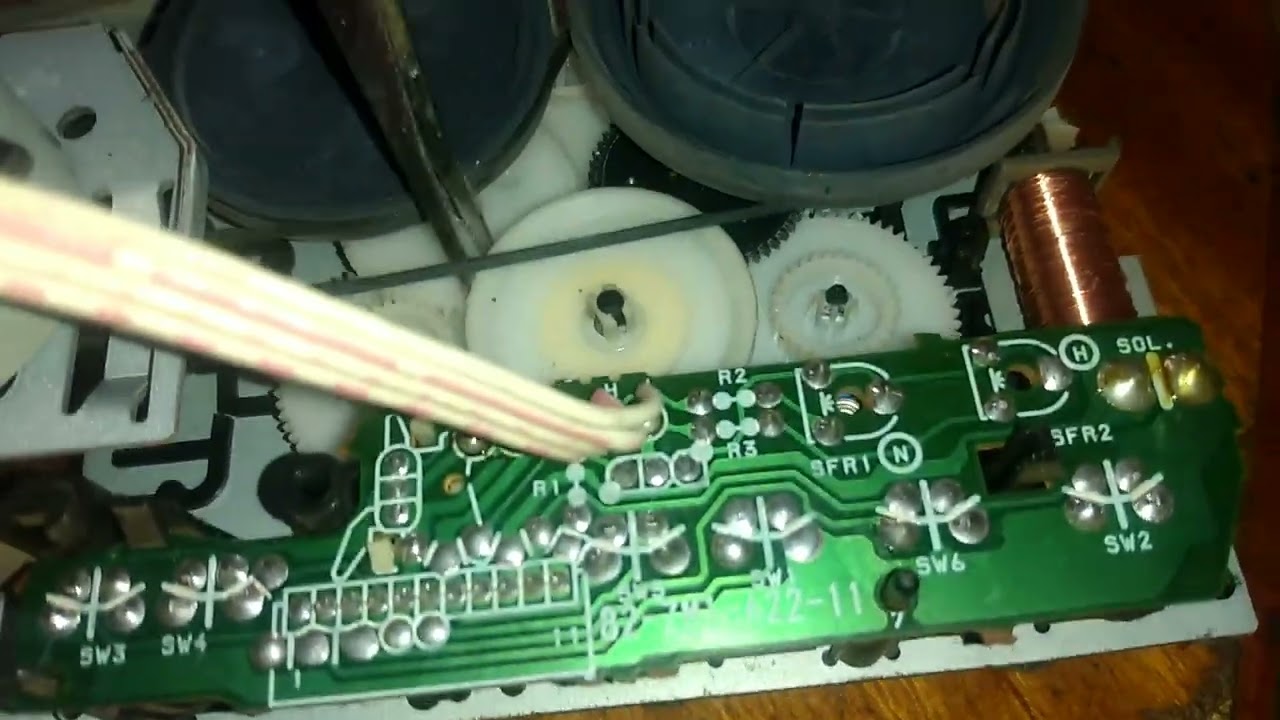 Canal do Limão 🍋- AIWA Nsx-2200- canal com ronco - conserto deck-CD- Revisão geral resolvido