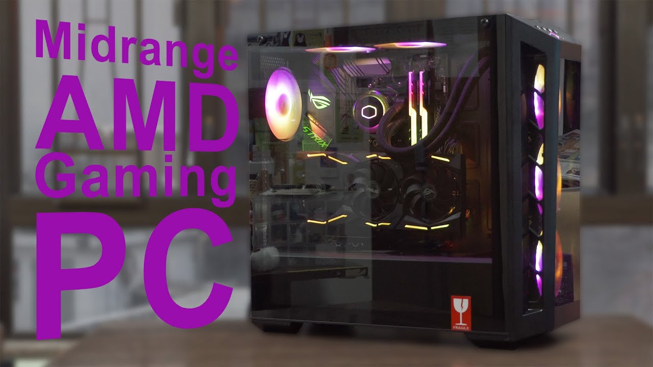 AMD Ryzen 3600 & RX 5700 XT Gaming PC Build Montage - YouTube